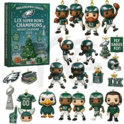Philadelphia Eagles Christmas Limited Edition Advent Calendar 2025 4