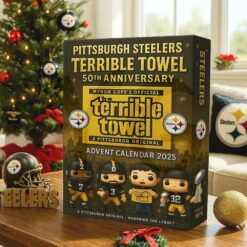 Pittsburgh Steelers Terrible Towel Christmas Limited Edition Advent Calendar 2025 3