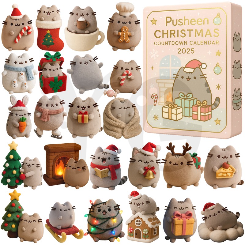 Pusheen Christmas Countdown Advent Calendar Pusheen Christmas Countdown Advent Calendar