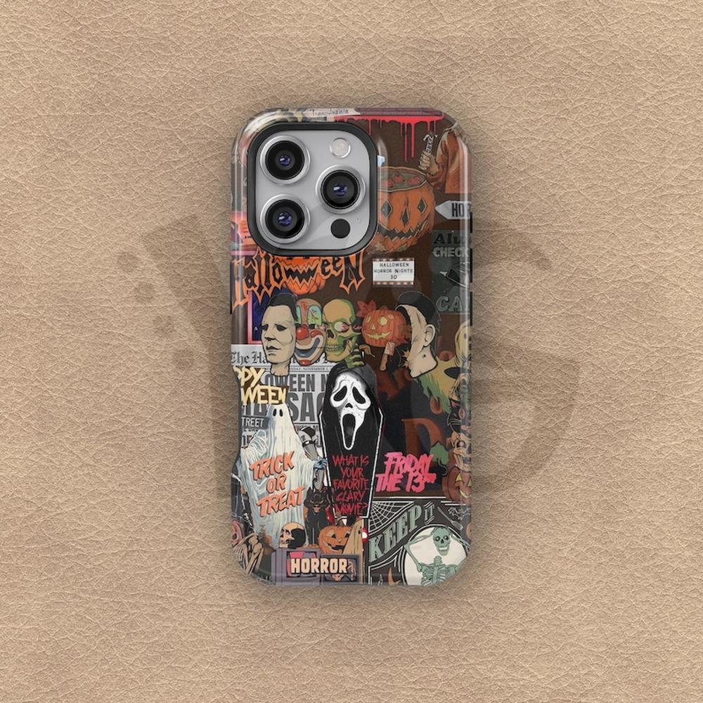 Retro Horror Movie Halloween Phone Case Retro Horror Movie Halloween Phone Case