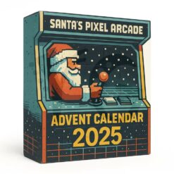 Santa Pixel Arcade 2025 Limited Edition Advent Calendar