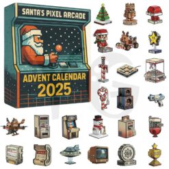 Santa Pixel Arcade 2025 Limited Edition Advent Calendar