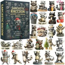 Sarcastic Raccoon Christmas Advent Calendar Sarcastic Raccoon Christmas Advent Calendar