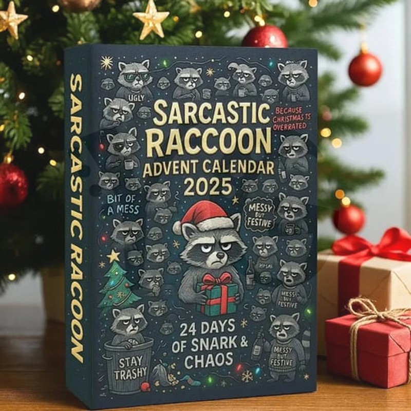 Sarcastic Raccoon Christmas Advent Calendar Sarcastic Raccoon Christmas Advent Calendar