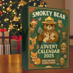 Smokey Bear 2025 Christmas Advent Calendar