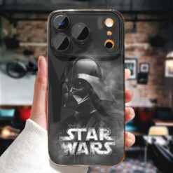 Star Wars Darth Vader Black And White Phone Case