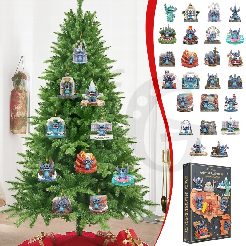 Stitch 24 Landmarks Of Joy Advent Calendar Stitch 24 Landmarks Of Joy Advent Calendar