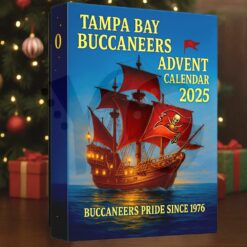 Tampa Bay Buccaneers 49TH ANNIVERSARY Christmas Limited Edition Advent Calendar 2025