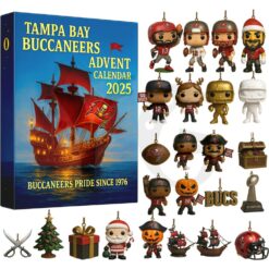 Tampa Bay Buccaneers 49TH ANNIVERSARY Christmas Limited Edition Advent Calendar 2025