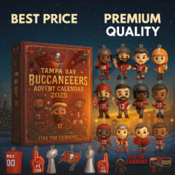 Tampa Bay Buccaneers 49TH ANNIVERSARY Christmas Limited Edition Advent Calendar 2025 3