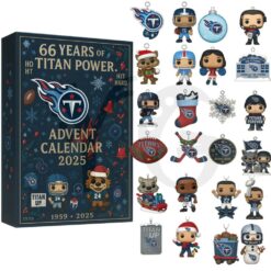 Tennessee Titans 66TH ANNIVERSARY Christmas Limited Edition Advent Calendar 2025