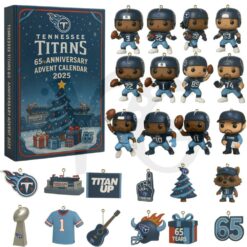 Tennessee Titans 66TH ANNIVERSARY Christmas Limited Edition Advent Calendar 2025 4