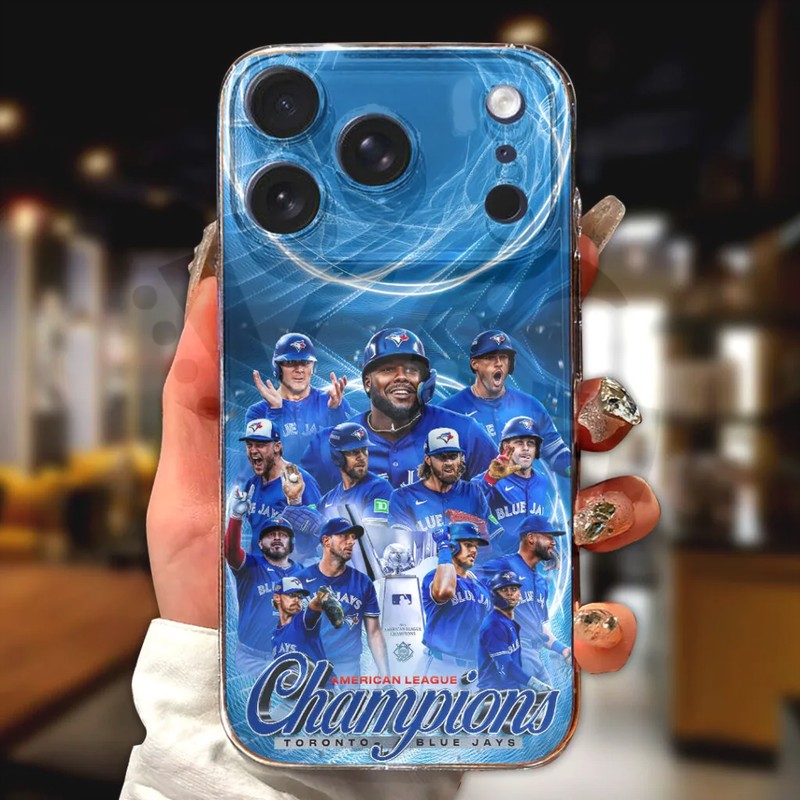 Toronto Blue Jays 2025 American League Champions Phone Case Toronto Blue Jays 2025 American League Champions Phone Case