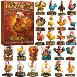 Trendy Funny F-Caw-F Chicken Advent Calendar Trendy Funny F-Caw-F Chicken Advent Calendar