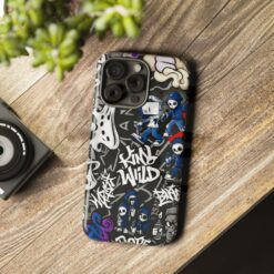 Urban Graffiti Street Art King Wild Skull Phone Case Urban Graffiti Street Art King Wild Skull Phone Case