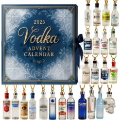 Vodka Bottle 2025 Christmas Advent Calendar