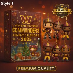 Washington Commanders 93RD ANNIVERSARY Christmas Limited Edition Advent Calendar 2025