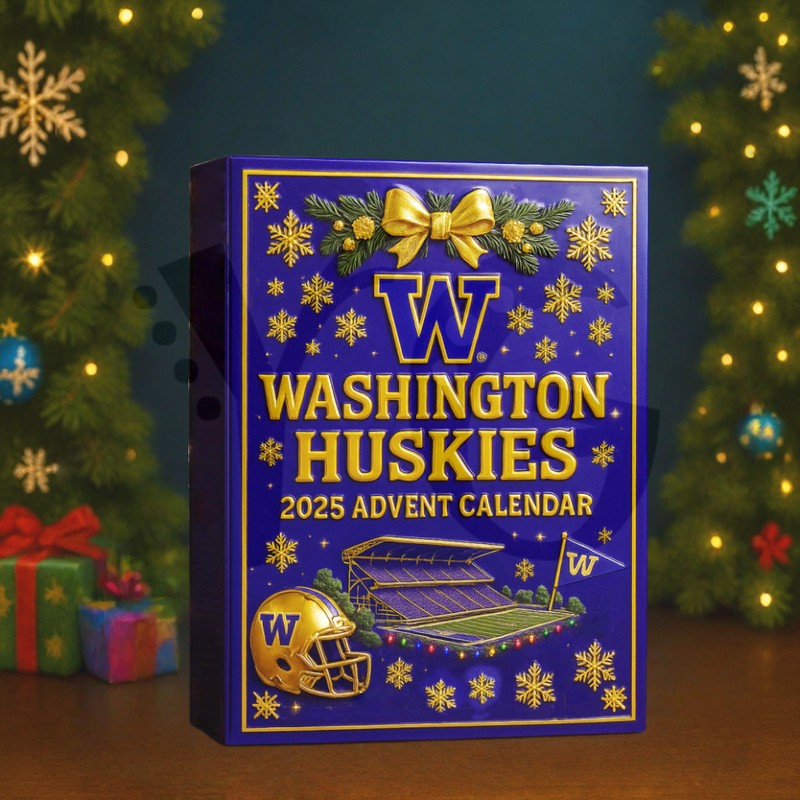 Washington Huskies 2025 Christmas Advent Calendar Washington Huskies 2025 Christmas Advent Calendar