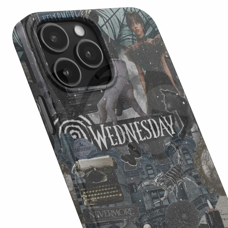 Wednesday Season 2 Nevermore Phone Case Wednesday Season 2 Nevermore Phone Case