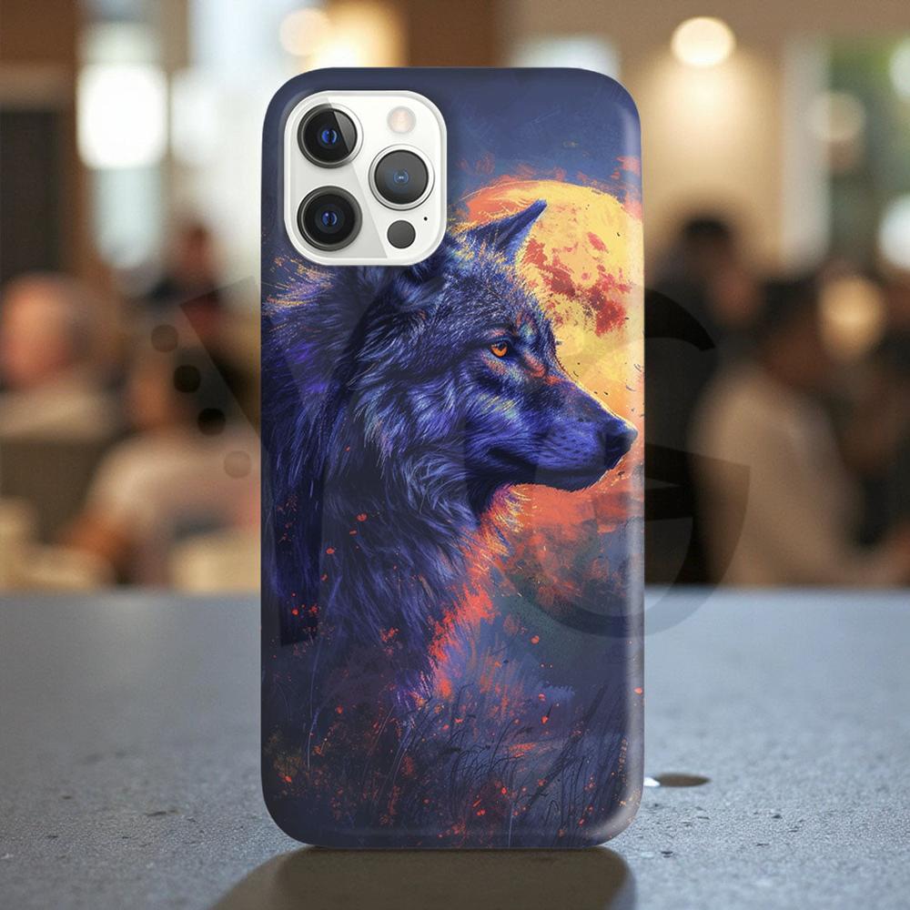 Wolf Native American Phone Case Wolf Native American Phone Case
