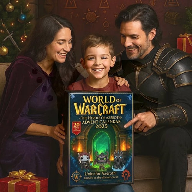 World of Warcraft The Heroes of Azeroth Advent Calendar 2025 World of Warcraft The Heroes of Azeroth Advent Calendar 2025