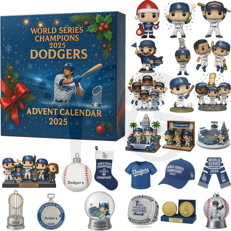 2025 World Series Champions Dodgers Advent Calendar 2025 World Series Champions Dodgers Advent Calendar