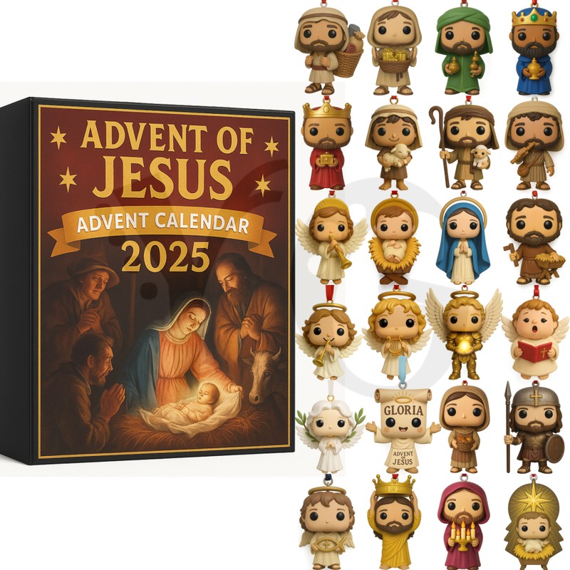 Advent Of Jesus A Faithful Countdown To Christmas Advent Calendar Advent Of Jesus A Faithful Countdown To Christmas Advent Calendar