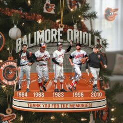 Baltimore Orioles Legends Tribute Special Ornament