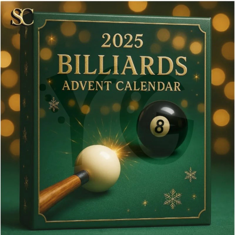 Billiards 2025 Christmas Ornaments Advent Calendar Billiards 2025 Christmas Ornaments Advent Calendar