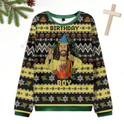 Birthday Boy Jesus Christmas 2025 Limited Edition Sweater