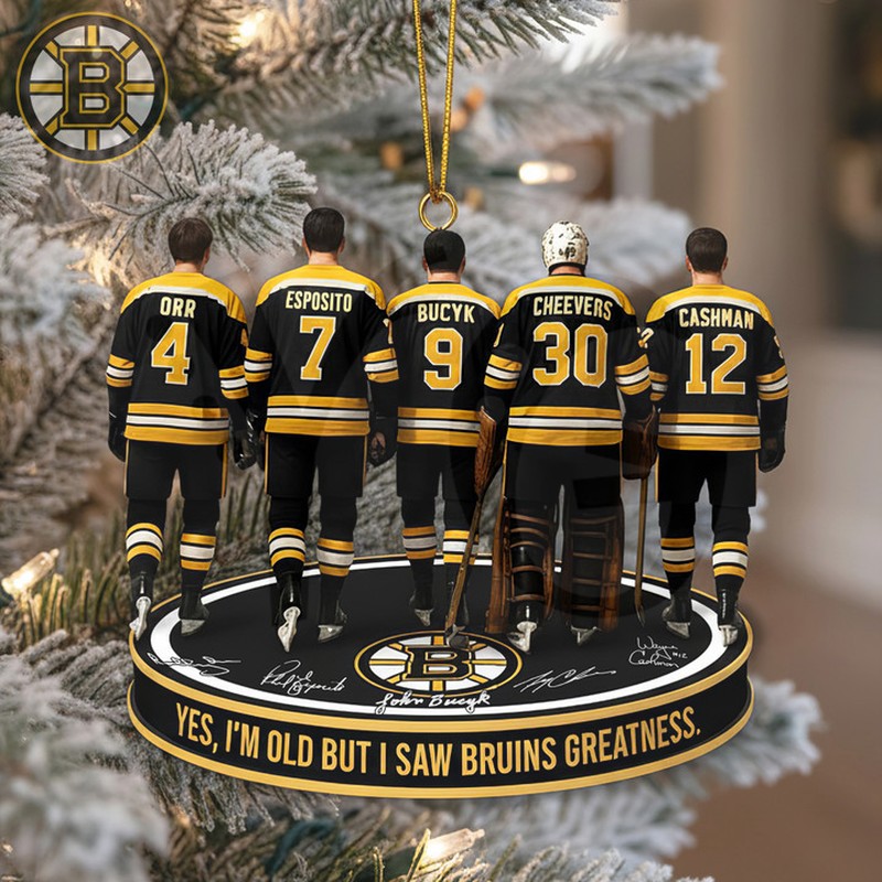 Boston Bruins Special Edition Christmas Ornaments Boston Bruins Special Edition Christmas Ornaments