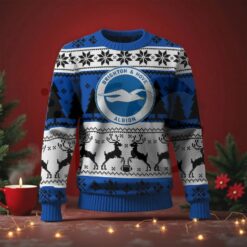 Brighton And Hove Albion EPL 2025 Christmas Special Edition Ugly Sweater