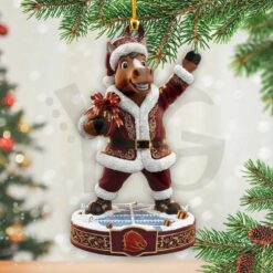 Brisbane Broncos Mascot Special Edition Christmas Ornament Brisbane Broncos Mascot Special Edition Christmas Ornament