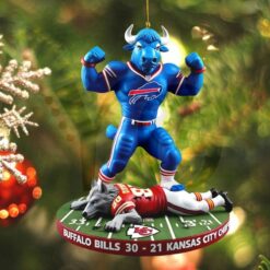 Buffalo Bills Mafia Bill Special Ornaments 6