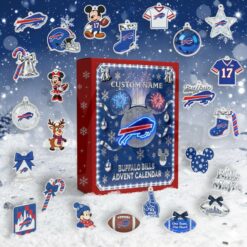 Buffalo Bills x Mickey Personalized Advent Calendar