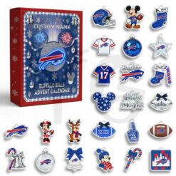 Buffalo Bills x Mickey Personalized Advent Calendar