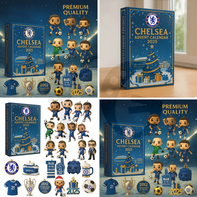 Chelsea 2025 Christmas Limited Edition Advent Calendar Chelsea 2025 Christmas Limited Edition Advent Calendar