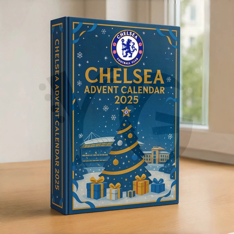 Chelsea FC 2025 Christmas Advent Calendar Chelsea FC 2025 Christmas Advent Calendar