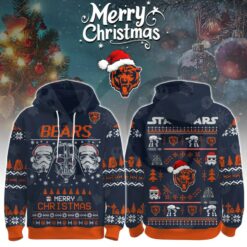 Chicago Bears Star Wars x Merry Christmas 2025 Limited Hoodie