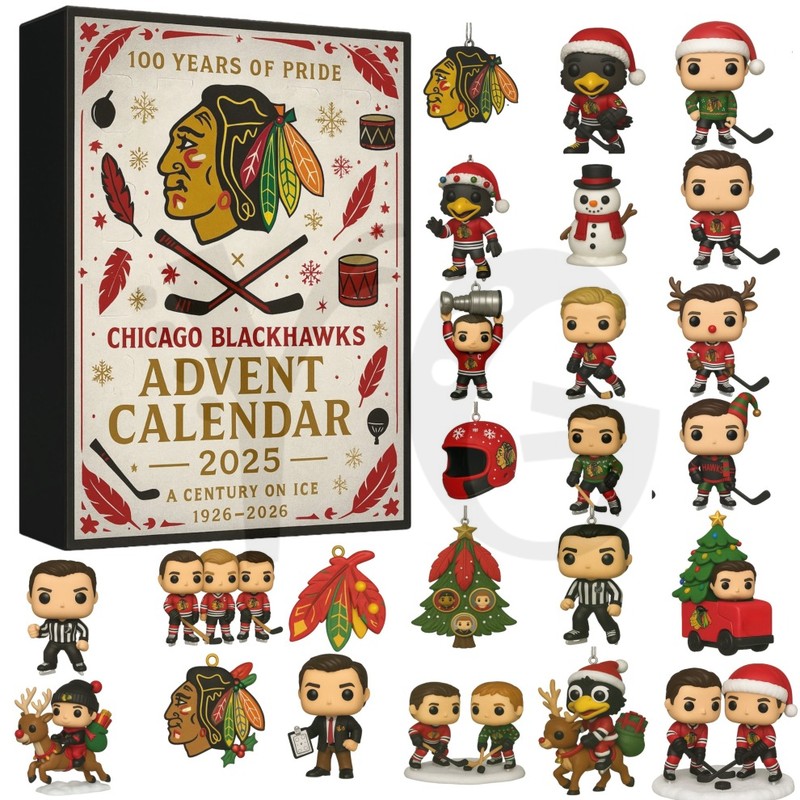 Chicago Blackhawks 100th Anniversary Advent Calendar Chicago Blackhawks 100th Anniversary Advent Calendar