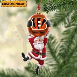 Cincinnati Bengals NFL Personalized Christmas Limited Acrylic Ornament