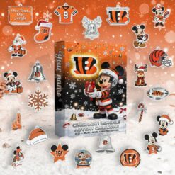 Cincinnati Bengals x Mickey Personalized Advent Calendar