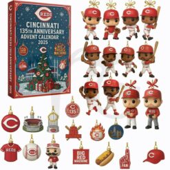 Cincinnati Reds 135th Anniversary Limited Edition Advent Calendar Cincinnati Reds 135th Anniversary Limited Edition Advent Calendar