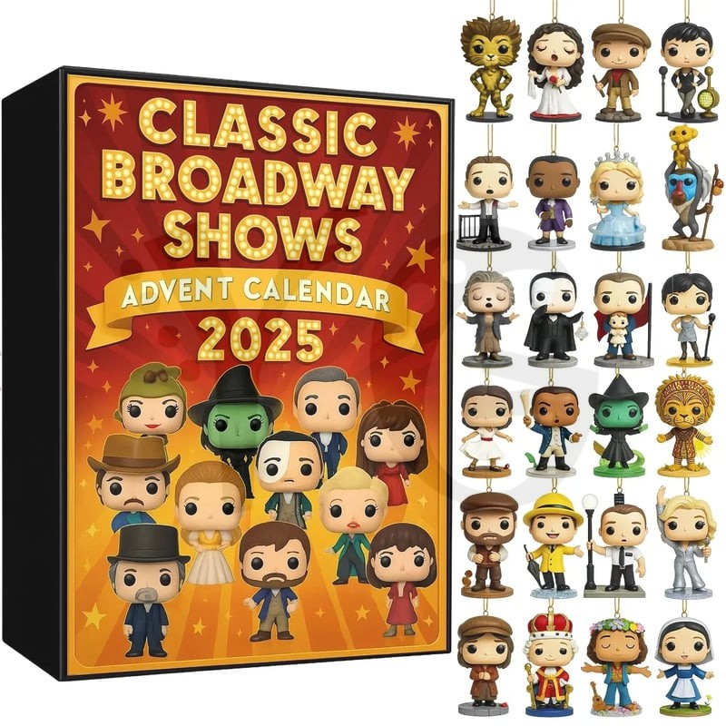 Classic Broadway Shows Christmas Advent Calendar Classic Broadway Shows Christmas Advent Calendar