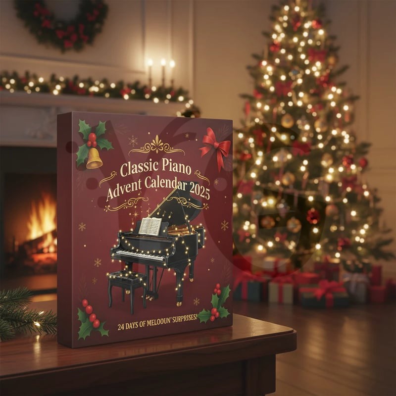 Classic Piano Ornaments Advent Calendar Classic Piano Ornaments Advent Calendar