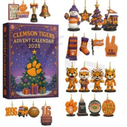 Clemson Tigers 2025 Christmas Advent Calendar