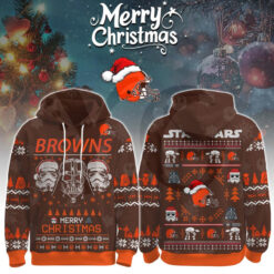 Cleveland Browns x Star Wars x Merry Christmas 2025 Limited Hoodie