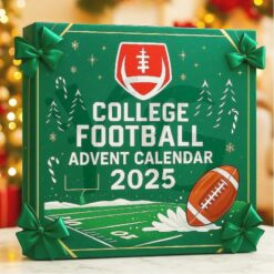 College Football Mascot 2025 Christmas Advent Calendar