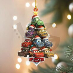 Custom Name Cars Movie 2025 Christmas Ornament 3