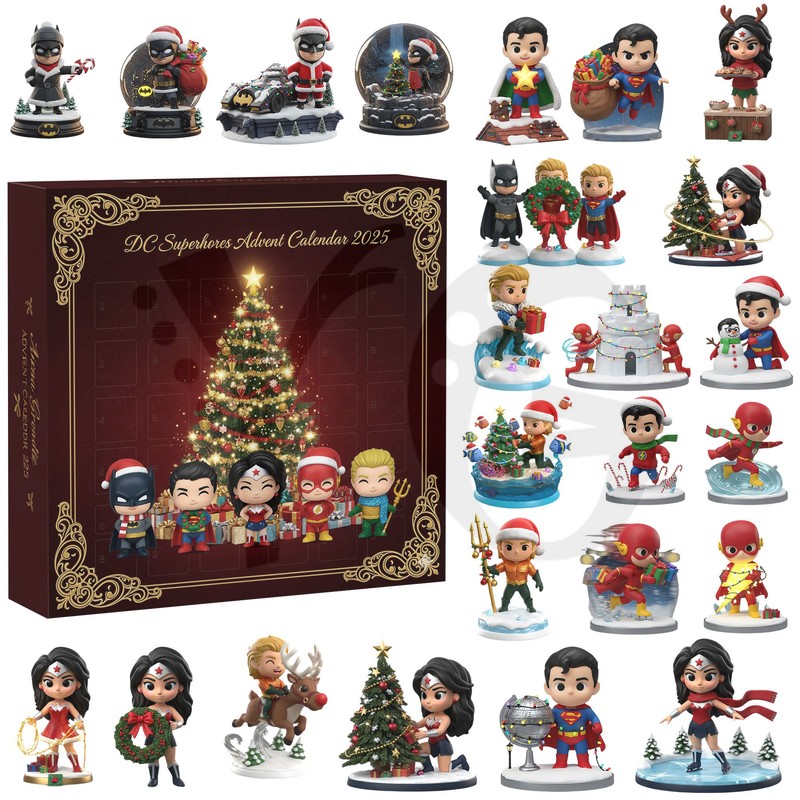 DC Superheroes Limited Edition Advent Calendar DC Superheroes Limited Edition Advent Calendar